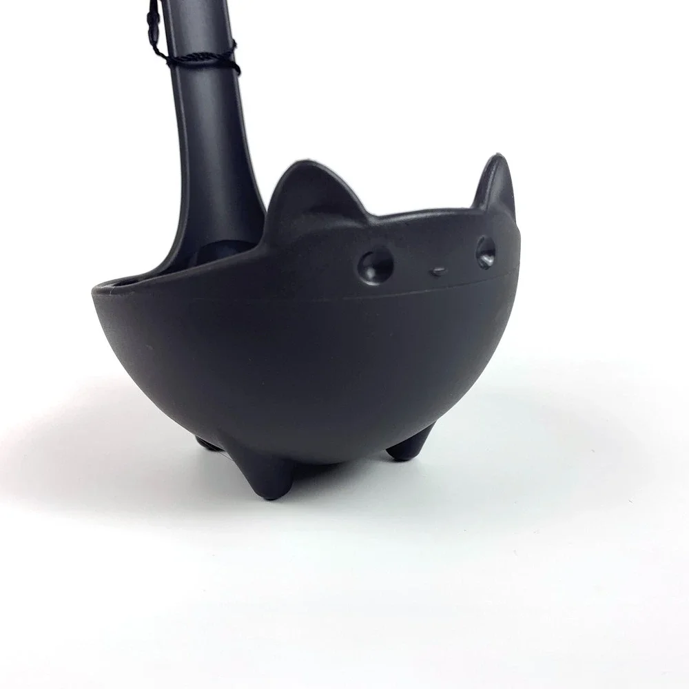 Ototo‎ Katie Cat Black Soup Ladle Halloween Gothic Purrfect For Soup